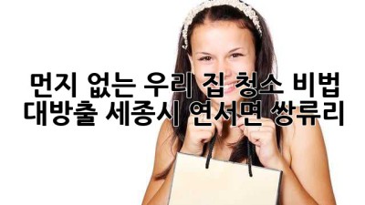 먼지 없는 우리 집🏡✨: 청소 비법 대방출 (세종시 연서면 쌍류리)